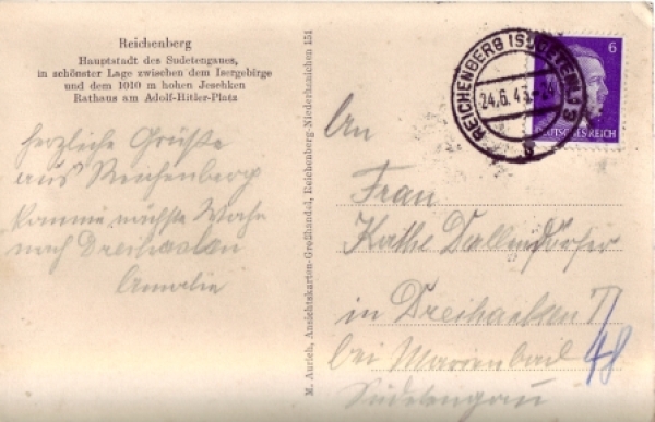 Reichenberg 1943 95 008 ●